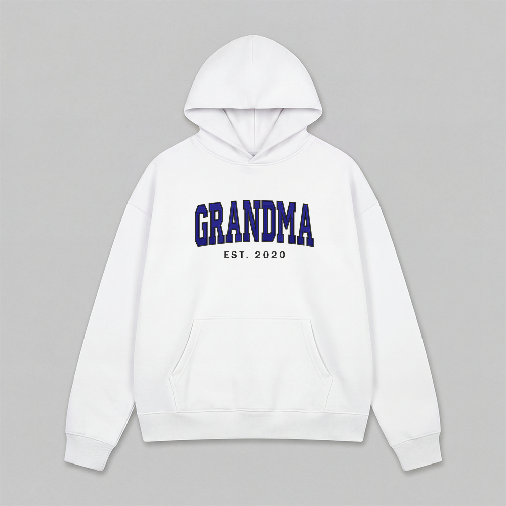 Custom Family Embroidered Hoodie