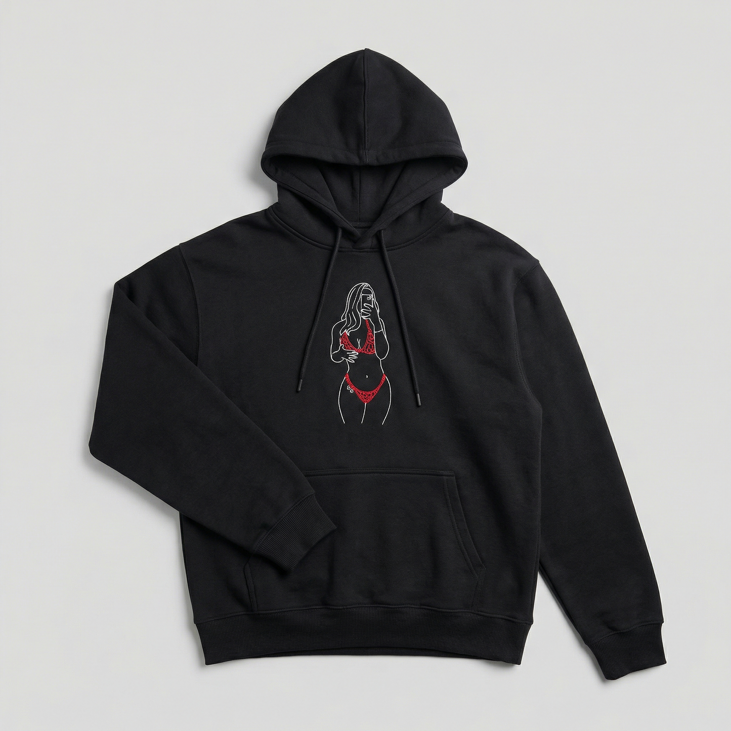Spicy Custom Embroidered Photo Hoodie