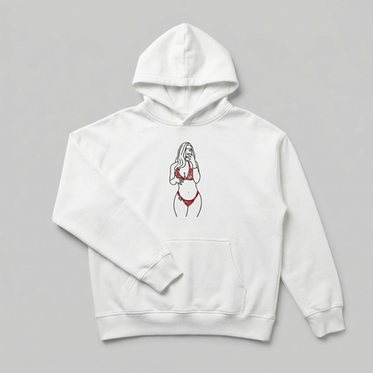 Spicy Custom Embroidered Photo Hoodie