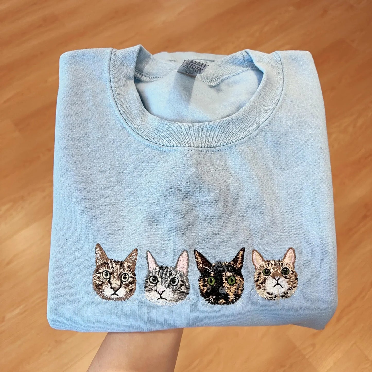 Custom Pet Embroidered T-Shirt