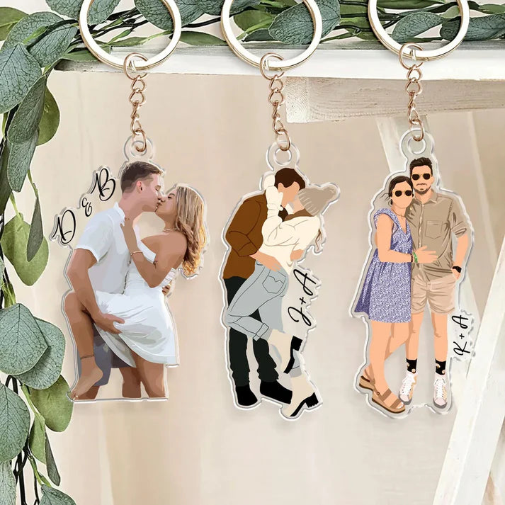 Custom  Photo Keychain