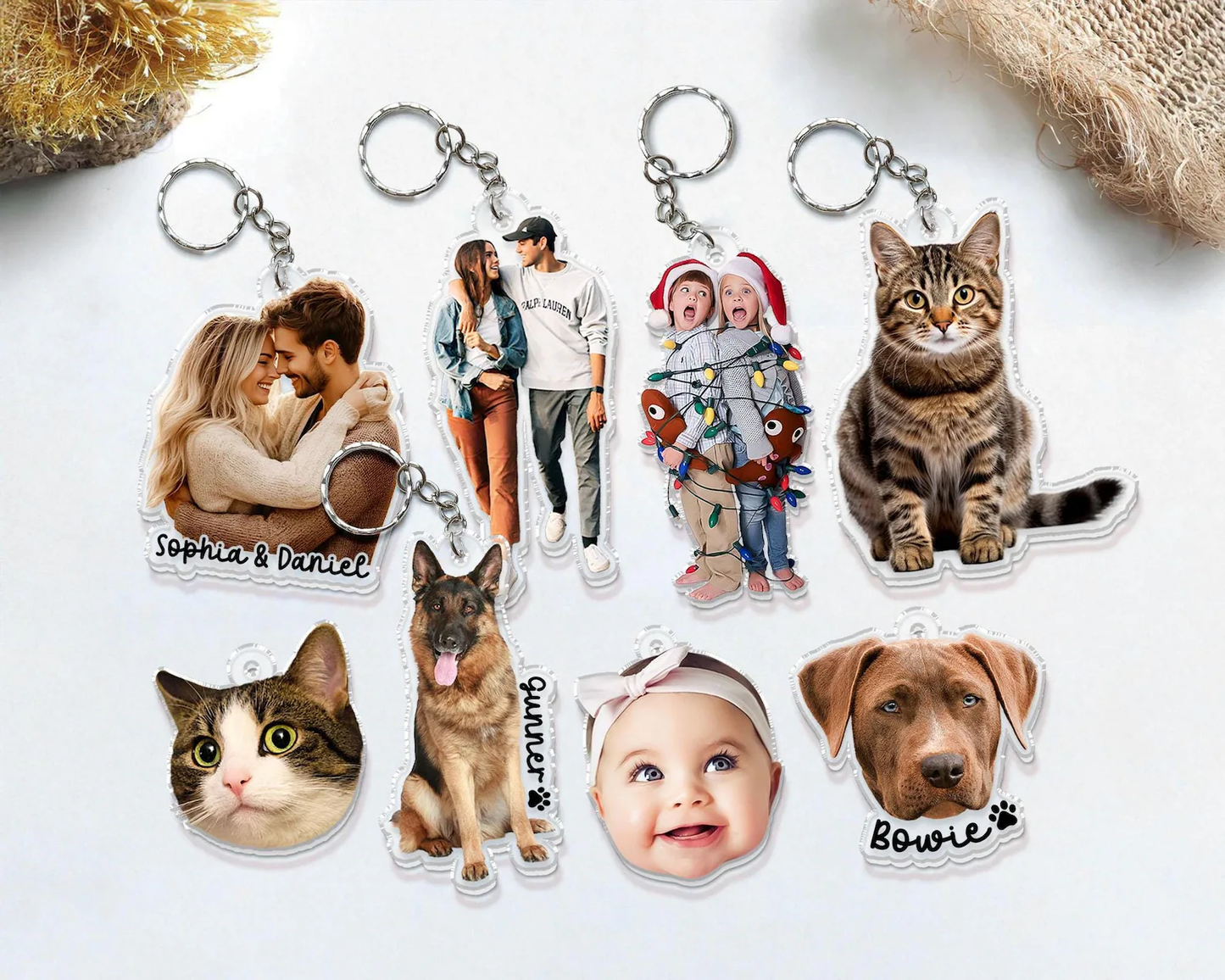 Custom  Photo Keychain