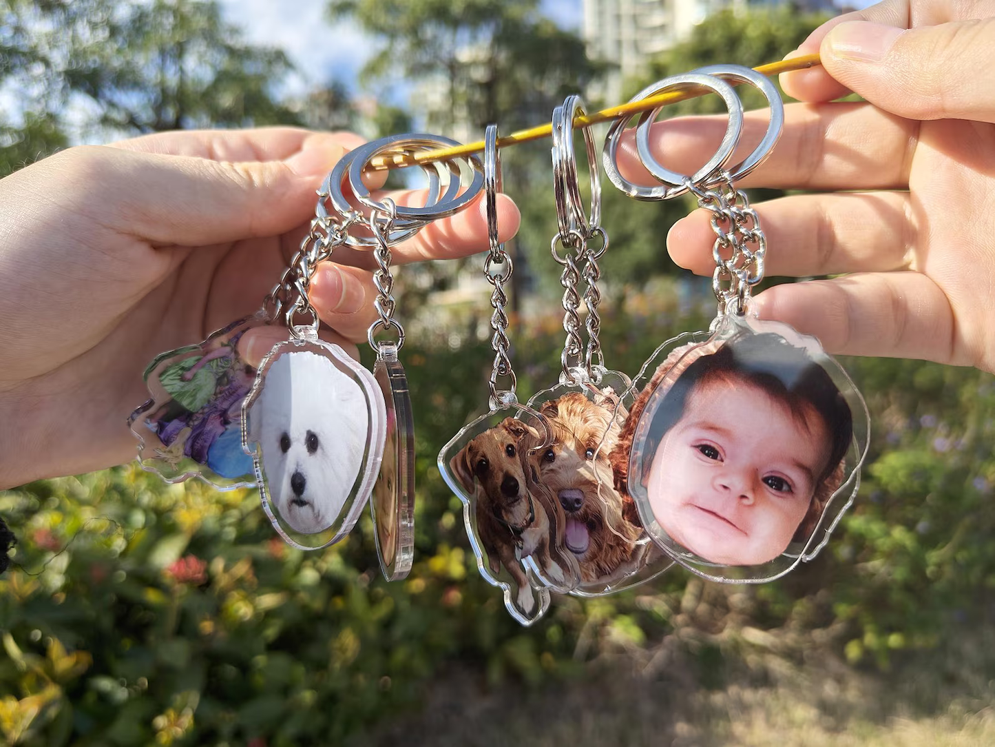 Custom  Photo Keychain