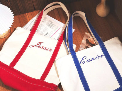 Custom Name Tote Bag