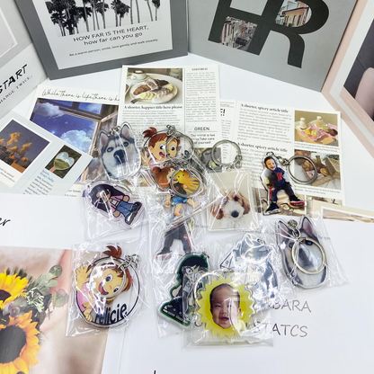 Custom  Photo Keychain