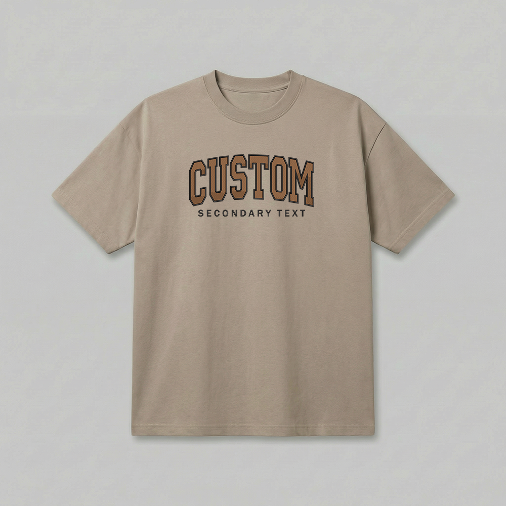 Custom States Embroidered T-Shirt